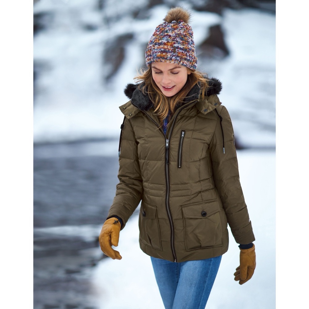 Eddie Bauer Yukon 2 Classic Down Jacket Coat Parka